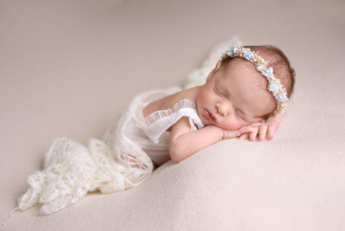 Newborn baby photo shoot in London